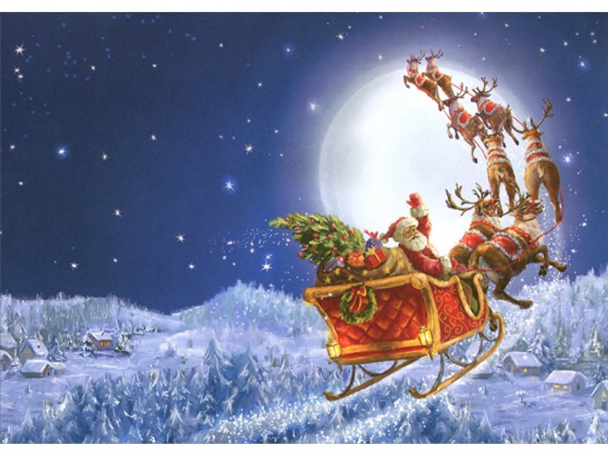 When Santa Rides&nbsp;Away